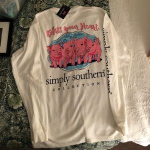 NWT Simply Southern long sleeved tee